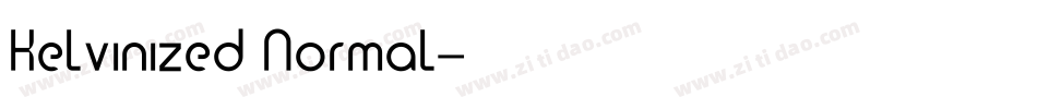 Kelvinized Normal字体转换